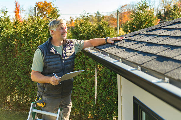 Professional Roof Inspection technician working in Commerce Township, MI